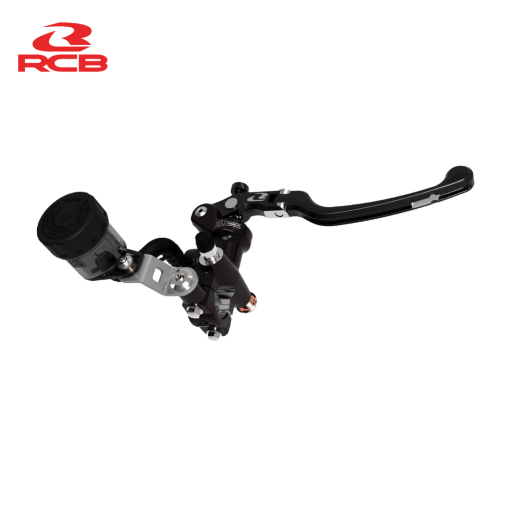 Tay Dầu RCB S1-FL Master Brake Pump 14mm/15mm/17mm Trái/Phải – Nhôm CNC Màu Đen/Bạc/Titan/Anodized