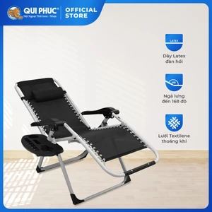 Ghế xếp thư giãn cao cấp Deli Boss QUI PHÚC, gấp gọn tiện lợi, đa năng, vải lưới thoáng mát