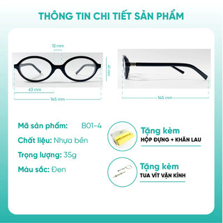 Gọng kính tỷ tỷ TQ Trendy Style Y2K Hàng loại 1 Phụ kiện thời trang KAO B01-4