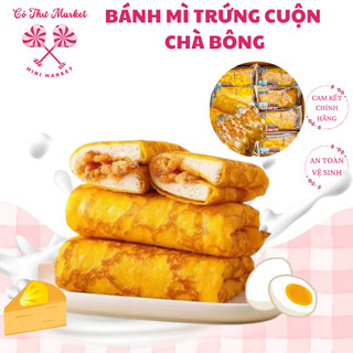 Bánh Trứng Cuộn Sốt Kem Chà Bông - Thơm Ngon Béo Ngậy - CÔ THƯ MARKET
