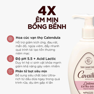 Dung Dịch Vệ Sinh CAVAILLÈS khử mùi thơm mát, bổ sung lợi khuẩn, bồi dưỡng niêm mạc 250ml