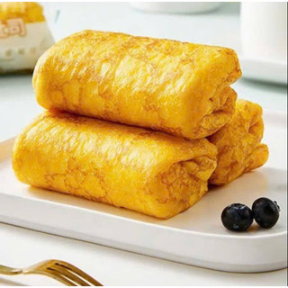 Bánh Trứng Cuộn Sốt Kem Chà Bông - Thơm Ngon Béo Ngậy - CÔ THƯ MARKET