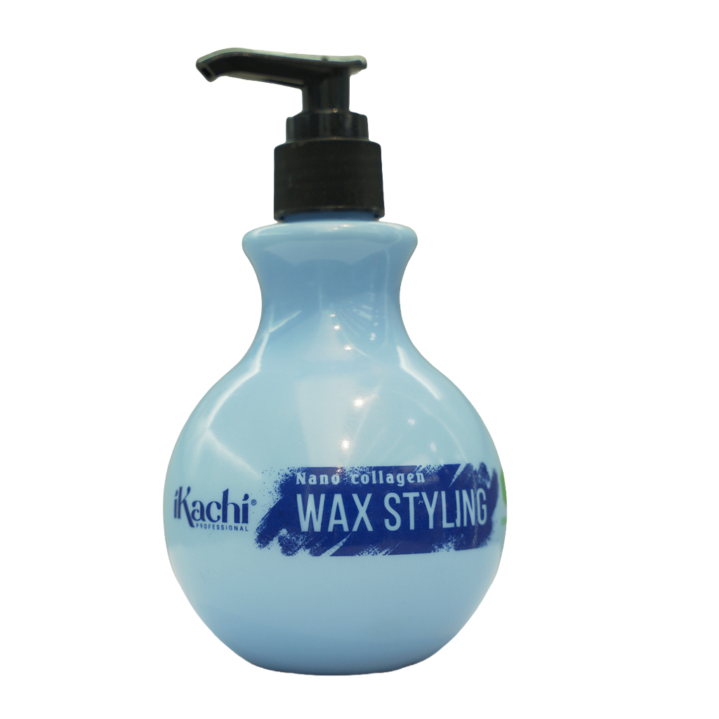 Sáp wax tóc tạo nếp Nano Complex IKACHI gel giữ nếp tóc bồng bềnh tạo kiểu hoàn hảo 250ml