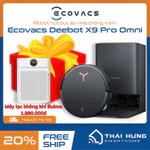 Robot hút bụi lau nhà Ecovacs Deebot X9 Pro Omni/X1/X2 Pro Omni, bản quốc tế phân phối chính hãng, bảo hành 24 tháng — ảnh 1