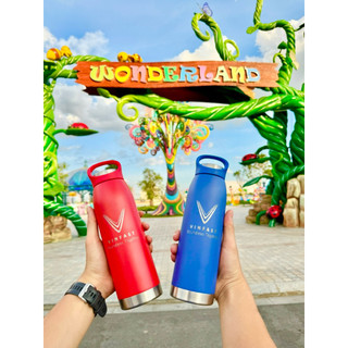 Bình giữ nhiệt cao cấp in logo Vinfast 750ml, giữ lạnh 12 tiếng, giữ nóng 10 tiếng. Premium thermos bottle, exceptional