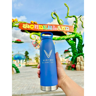 Bình giữ nhiệt cao cấp in logo Vinfast 750ml, giữ lạnh 12 tiếng, giữ nóng 10 tiếng. Premium thermos bottle, exceptional