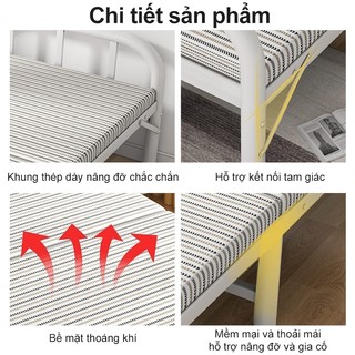 Panda Giường Gấp  Khung Thép Cao Cấp Chắc Chắn Gọn Nhẹ Dễ Dàng Gấp Xếp Bền Bỉ Điện Chịu Tải 600KG