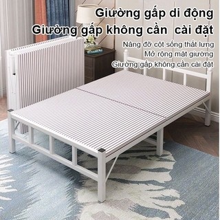 Panda Giường Gấp  Khung Thép Cao Cấp Chắc Chắn Gọn Nhẹ Dễ Dàng Gấp Xếp Bền Bỉ Điện Chịu Tải 600KG
