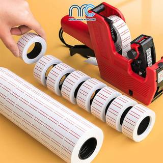 Tem in giá t.iền, Tem giấy bấm giá dùng cho máy bắn giá MX5500 - 1 Cuộn 500 tem