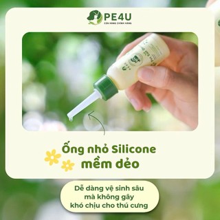 Dung Dịch Vệ Sinh Tai Cho Chó Mèo - Nước Rửa Tai Cho Thú Cưng Giúp Loại Bỏ Bụi Bẩn, Ráy Tai - 30ml
