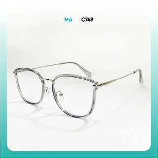 Kính mắt nữ dáng cánh tiên thời trang nhựa cao cấp KAO PLUS phù hợp nhiều khuôn mặt  C749