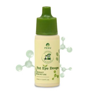 Dung Dịch Nhỏ Mắt Chó Mèo Thú Cưng - Nước Vệ Sinh Mắt PE4U - Giữ Mắt Thú Cưng Luôn Sạch Sẽ - 10ml