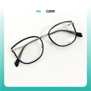 Gọng kính KAO PLUS cao cấp nữ kim loại nhựa cao cấp dáng cánh tiên phụ kiện thời trang C2019