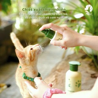 Xịt Ve Rận Chó Mèo PE4U Giúp Ngừa Ve Rận Bọ Chét, Côn Trùng Trên Lông Da, Chỗ Ở Của Thú Cưng - 50ml