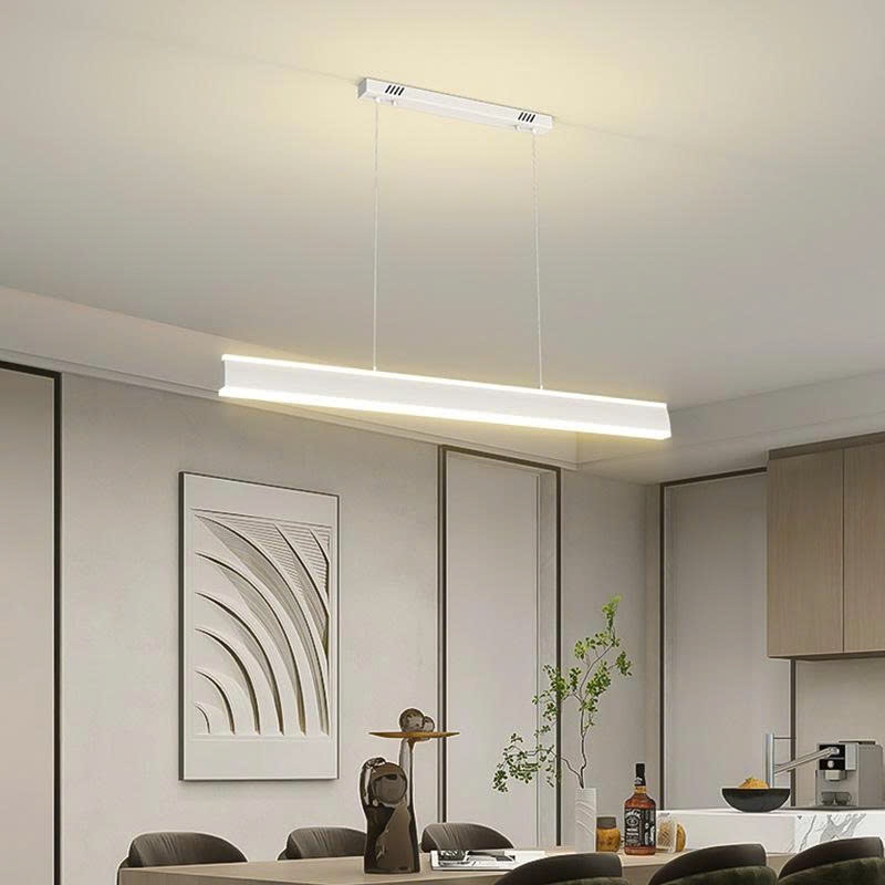 Đèn thả bàn ăn EVA L1806 dài 1m2, loại LED 3 chế độ ánh sáng phong cách hiện đại bảo hành 12 tháng