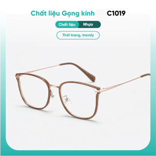 Gọng kính nữ kim loại nhựa cao cấp dáng cánh tiên phụ kiện thời trang KAO PLUS C1019