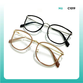 Gọng kính nữ kim loại nhựa cao cấp dáng cánh tiên phụ kiện thời trang KAO PLUS C1019