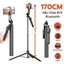 Tripod điện thoại 3 chân, Gậy chụp ảnh Selfie có remote bluetooth quay phim, livestream chống rung chắc chắn