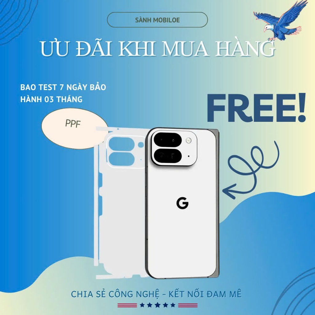 Điện thoại Google Pixel 9 Pro Fold - đẳng cấp doanh nhân - đẳng cấp AI - bảo hành dài