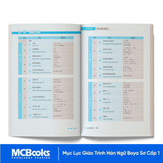 Sách - Combo Giáo Trình Hán Ngữ Boya Sơ Cấp 4 cuốn - MCBooks