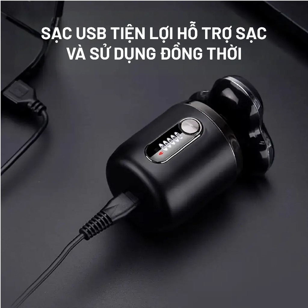 Máy cạo râu Hyundai 4 trong 1 Grooming Kit PHT-083 - Chống nước IPX6 - Bảo hành chính hãng 12 tháng