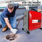 Máy thông tắc cống Loại 150/80,máy thông cống lò xo công suất 3500W,Dùng gia đình và nhà hàng khách sạn và nhà trọ — ảnh 6