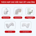 Máy thông tắc cống Loại 150/80,máy thông cống lò xo công suất 3500W,Dùng gia đình và nhà hàng khách sạn và nhà trọ — ảnh 8
