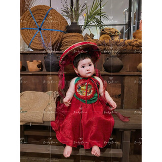 SET TRUNG THU 5CT (yếm ,váy ,mấn,khăn hoa ,dây lưng)🥮🐇