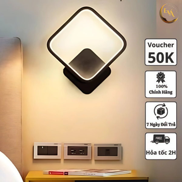 Đèn tường EVA AP4001 đèn cầu thang 3 chế độ ánh sáng trang trí nội thất, phòng ngủ bảo hành 12 tháng
