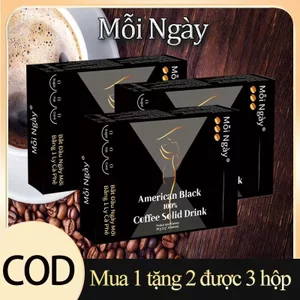 COD Hạt cà phê chất lượng cao. Mỗi hộp có 10 gói, tổng cộng là 60 gói. Giao hàng nhanh