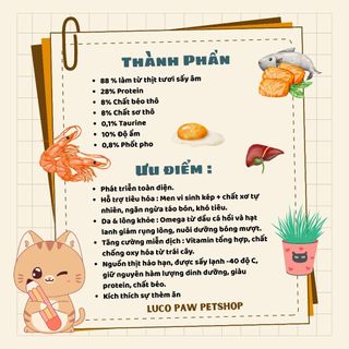 Hạt LANGLIKE - DONGPET - SHILANG A3 ( 5kg ) hạt mix topping thịt sấy, dinh dưỡng cao, mèo kén ăn
