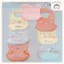 Combo 3 Yếm máng, yếm ăn dặm silicon hàn cao cấp họa tiết xinh xắn cho bé yêu Bahu_Baby