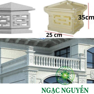 Bộ sưu tập khuôn đèn, bóng, búp sen, sư tử, cá chép, bồ câu, lân trang trí trụ cổng, tường rào, công trình