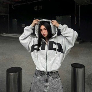 Hoodie xám