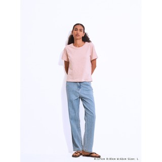 Áo Thun Nữ Form Rộng Cổ Tròn Basic – Áo Thun Cotton Mềm Mịn, Dễ Phối, Nhiều Màu