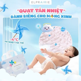 Tã/Bỉm ELPRAIRIE Mềm Mại Thoáng Mát, Siêu Thấm Hút Cho Bé Thoải Mái Vận Động