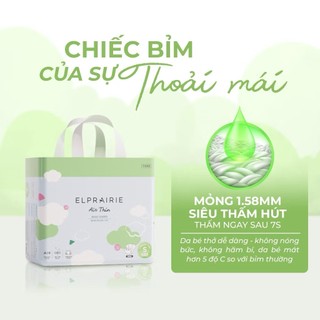 Tã/Bỉm ELPRAIRIE Mềm Mại Thoáng Mát, Siêu Thấm Hút Cho Bé Thoải Mái Vận Động