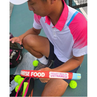 Miếng dán viền vợt pickleball - mẫu Vietnamese Food
