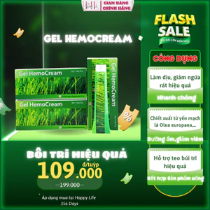 Gel giảm đau rát ngứa, bôi trĩ Hemocream