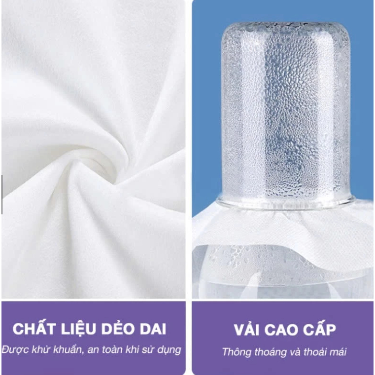 Khăn Tắm Dùng Một Lần HaDi  Sợi Vải Sinh Học Thấm Hút Mạnh Mềm Mịn Không Kích Ứng Da