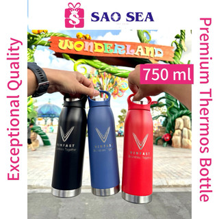 Bình giữ nhiệt cao cấp in logo Vinfast 750ml, giữ lạnh 12 tiếng, giữ nóng 10 tiếng. Premium thermos bottle, exceptional