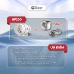 Quạt hút khói bếp GEER HF200 chính hãng – Quạt thông gió hút mùi 130W công suất lớn, chạy êm, tiết kiệm điện — ảnh 8