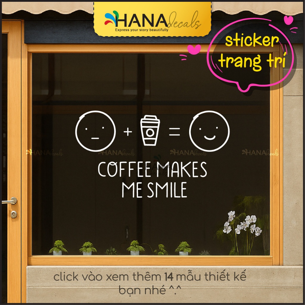 [Nhiều mẫu] Sticker Decal Dán Chữ Trang Trí Gương - Cửa Kính Câu Slogan ...