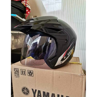 Mũ Bảo Hiểm 3/4 có lưỡi che kính dài kín mặt hàng theo xe moto yamaha.phù với người đầu size lớn XL vòng đầu 58cm-62cm