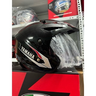 Mũ Bảo Hiểm 3/4 có lưỡi che kính dài kín mặt hàng theo xe moto yamaha.phù với người đầu size lớn XL vòng đầu 58cm-62cm