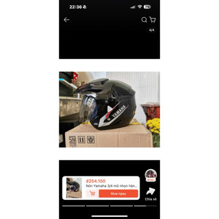 Mũ Bảo Hiểm 3/4 có lưỡi che kính dài kín mặt hàng theo xe moto yamaha.phù với người đầu size lớn XL vòng đầu 58cm-62cm
