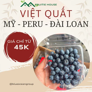 Việt Quất Hàng Bay VIP Từ Mỹ – Peru – Trái To, Tươi Cứng, Giòn Ngọt Hết Ý