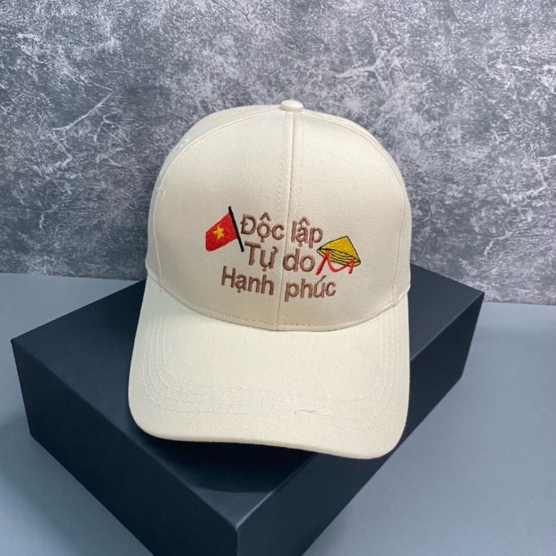 Mũ bucket và kết Thêu Lá Cờ VIỆT NAM Siêu Đẹp, Nón thời trang nam nữ