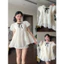 Áo nữ kiểu babydoll xoè tay bồng tiểu thư công chúa Dilyshop chất tơ xốp mềm mịn không nhăn - A125