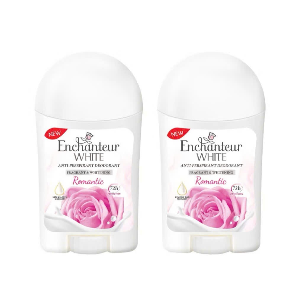 Sáp khử mùi trắng da Enchanteur Charming/ Romantic/ Delightful 40gr